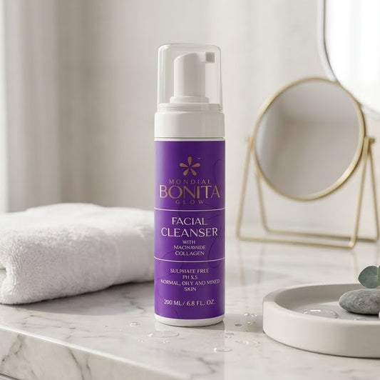 Mondial Bonita Glow Niacinamide & Collagen Facial Cleanser