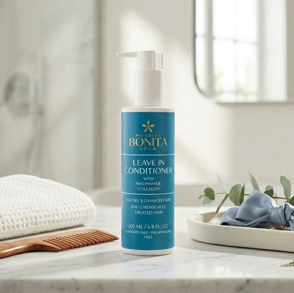 Mondial Bonita Glow Leave-In Conditioner with Niacinamide & Collagen