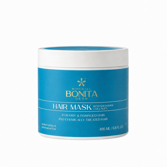 Mondial Bonita Grow Niacinamide & Collagen Hair Mask 400 ml