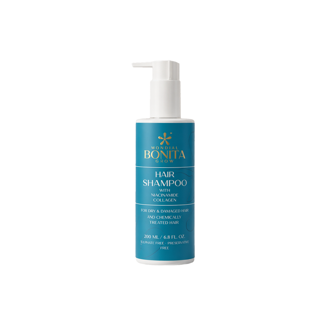 Mondial Bonita Grow Hair Shampoo with Niacinamide & Collagen